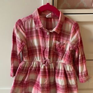 GAP Toddler Girl Plaid Dress, like new, Size 2T